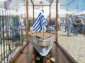 Το ομοίωμα του θρυλικού θωρηκτού θ/κ «ΑΒΕΡΩΦ» προσεφέρθη στο Δήμο της Ηρωϊκής Νήσου Ψαρών. The miniature of the battleship “Averof” was offered to the Municipality of Psara.